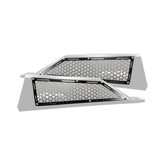 RZR XP Turbo Laser Cut Steel Side Intake Grilles