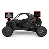 Polaris RZR, Ranger Specific Rock Light Bracket Mounts