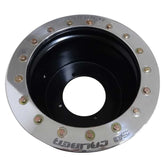 12x6 Beadlock wheel 4x156 .190 4/2 Black Powdercoat