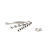 RPM RZR Pro R, Pro XP, & Turbo R, Pro S TITANIUM Polaris P90x Clutch Shift Weight Bolts and Nuts (QTY 3), Polaris OEM #7520949 /7527984
