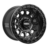 Rampage Beadlock | Satin Black w/ Gloss Black Ring