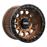 Rampage Beadlock | Smoked Bronze w/ Gloss Black Ring