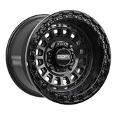 Sicario Beadlock | Satin Black w/ Gloss Black Ring