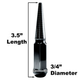 4pc 3.5in Spike Lug Nuts