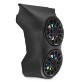 Can-Am Maverick X3 (2017-Up) Waterfall Center Console Speaker Pod Loaded with NXL-IQ 6.5" 2-Way Coaxial Marine Speakers and Digital LED Lights