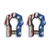 American Flag - 3/4'' Extreme duty Aluminum Shackle set - 9T
