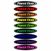 12 inch Colored Power Tank Decals