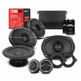 DS18 2012-2021 RAM 2500 Crew and Quad Cab Front and Back Doors Speakers Better Upgrade/Replacement Package 1600 Watts