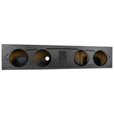 Quad 8" Ported Subwoofer Enclosure For DODGE 4 Door Crew Cab 19-23