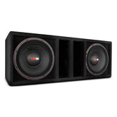 PANCADAO Ported box with 2 X 12" Mid-Bass PRO-1.5KP12.2 Loaded