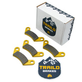 Cushman Hauler, Refesher, Shuttle, Titan XD 2009-2025 Ceramic Brake Pad Set