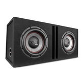 Dual 10" Loaded Subwoofer Ported Enclosure With GEN-X104D 800 Watts RMS