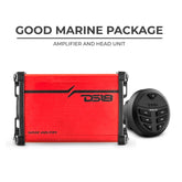 Good Marine Audio Package - Head Unit & 4 Channel Amplifier