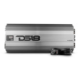 HOOLIGAN KO Silver 1-Channel Amplifier with Voltmeter 10000 Watts Rms @ 1-Ohm Made In Korea