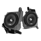 Jeep JL/JLU/JT Dash Enclosure – Loaded 6.5” Left & Right with PRO-FR6NEO, 225W RMS