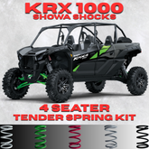 Kawasaki KRX 1000 4 Seater Tender Spring Kit (Showa Shocks)