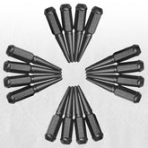 12x1.25mm Extended Spike Lug Nuts - 60 Degree Taper Seat