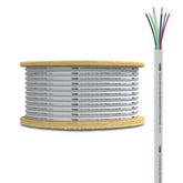 18-GA LED RGB and 16-GA Speaker Wires Marine Grade Tinned 100% Copper OFC -100 Feet