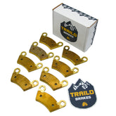 Polaris Ranger 400/500/570/650/700/800 Mid-Size 2004-2022 Brass Brake Pad Set