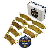 Polaris Ranger XD 1500/Crew XD 1500 2024-2026 Brass Brake Pad Set