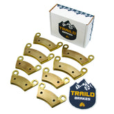 Polaris RZR 4 800/RZR XP 900 2010-2014 Brass Brake Pad Set