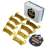 Polaris General 1000/4 1000/XP 1000 2016-2026 Brass Brake Pad Set