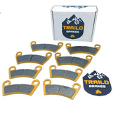 Polaris Ranger 1000/XP 1000/Crew 1000/Crew XP 1000/Crew SP 570/Kinetic 2018-2026 Ceramic Brake Pad Set