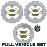 Polaris Sportsman 400/450/500/570/800 2009-2024 Ridge Rider Rotor and Pad Kit