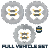 Polaris Sportsman 450/500/700/800 2007-2009 Ridge Rider Rotor and Pad Kit
