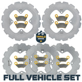 Polaris Sportsman 6x6 570 2017-2026 Ridge Rider Rotor and Pad Kit