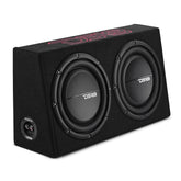 Loaded 10” Subwoofer + Passive Radiator Enclosure for Pickup Trucks