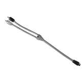 Level 2 RCA 100% Copper OFC Y Connector 1 FEMALE to 2 MALE - SILVER