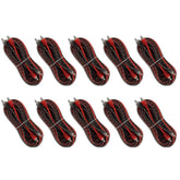 20 ft Ultra Flex 100% OFC RCA Cable Wire – 10-Pack