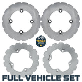 Polaris Ranger XP 1000 / XP Kinetic 2021-2027 Ridge Rider Disc Brake Rotor Kit