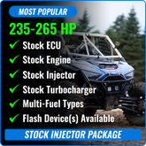 WSRD Stock Injector Packages | 2020-2026 Polaris Pro XP, Turbo R & Pro S (238-265HP)