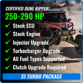 WSRD S1 Turbocharger Package | 2020-2026 Polaris RZR Pro XP, Turbo R & Pro S (252-290HP)