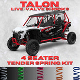 Honda Talon 4 Seater Tender Spring Kit (2020+)(Live Valve Shocks)