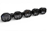 5 Light U-Con Interlocking Off Road LED Pod With Amber or White DRL Running Light