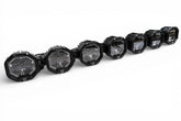 7 Light U-Con Interlocking Off Road LED Pod With Amber or White DRL Running Light