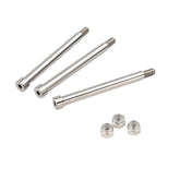 RPM RZR Turbo S, XPT, XP1000, XPEDITION TITANIUM Clutch Shift Weight Bolts and Nuts (QTY 3) Polaris OEM #7520103