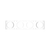 KC HiLiTES FLEX ERA LED Clear Spot Beam Lens for Light Bars