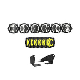 KC Gravity Pro6 39" LED Light Bar - Polaris RZR Pro R Overhead Kit