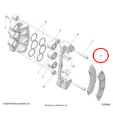 Polaris RZR Turbo R/ Pro S 2 & 4 Seat OE Brake Pad Kits (2 Pair)