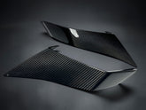 CAN AM MAVERICK R CARBON FIBER TAIL LIGHT TRIM SET