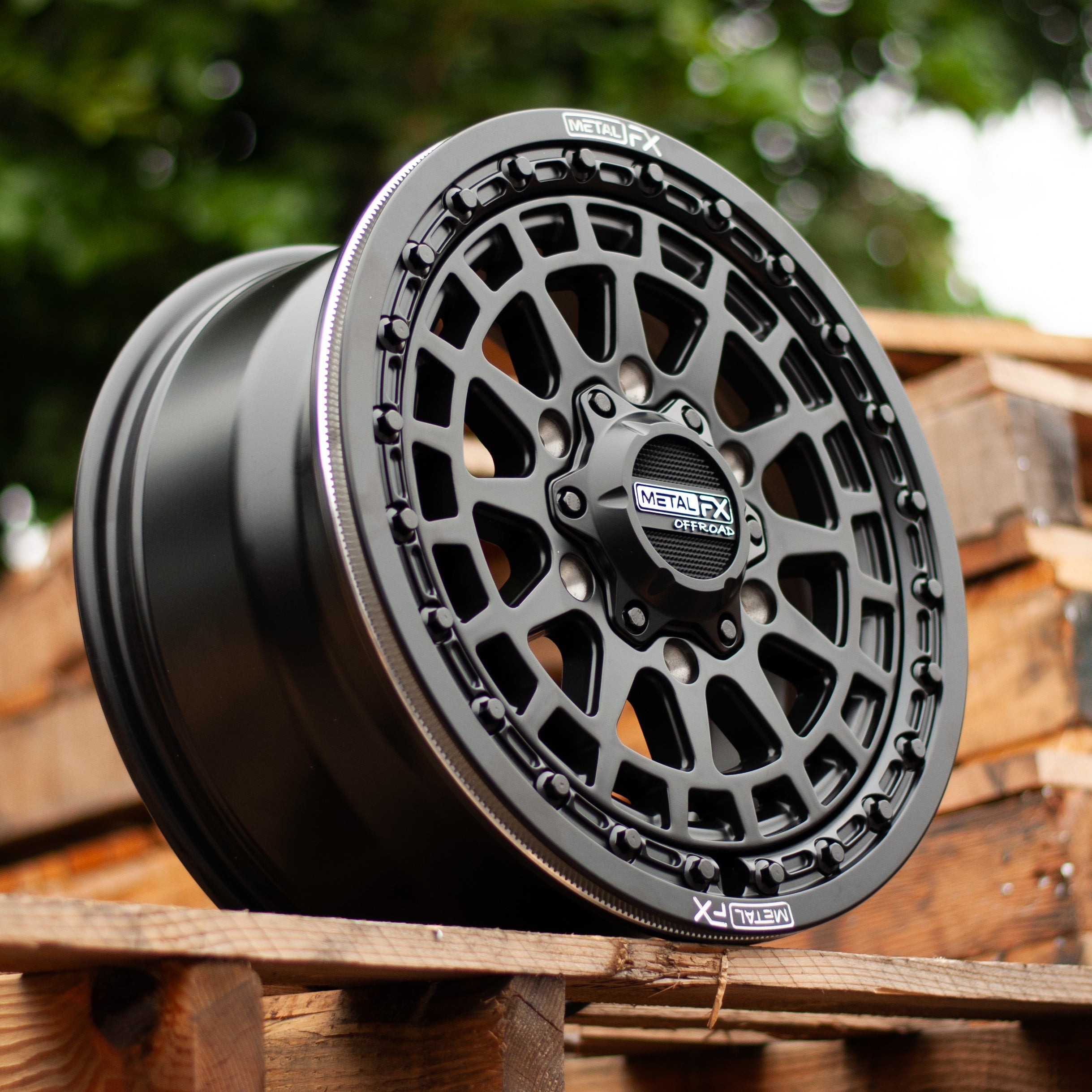 Outlaw 6R Beadlock | Satin Black
