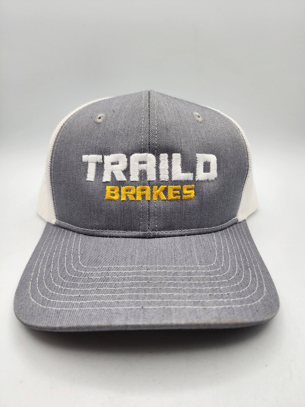 Traild Hat Gray and White