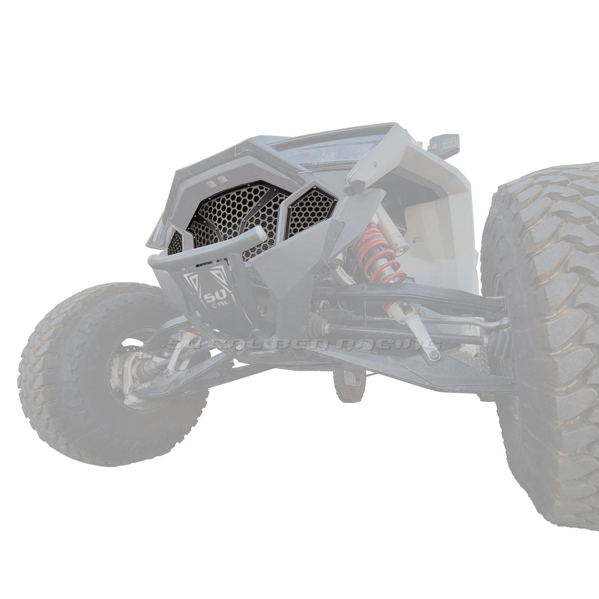 3 Piece Laser Cut Steel Grille RZR PRO R & Turbo R