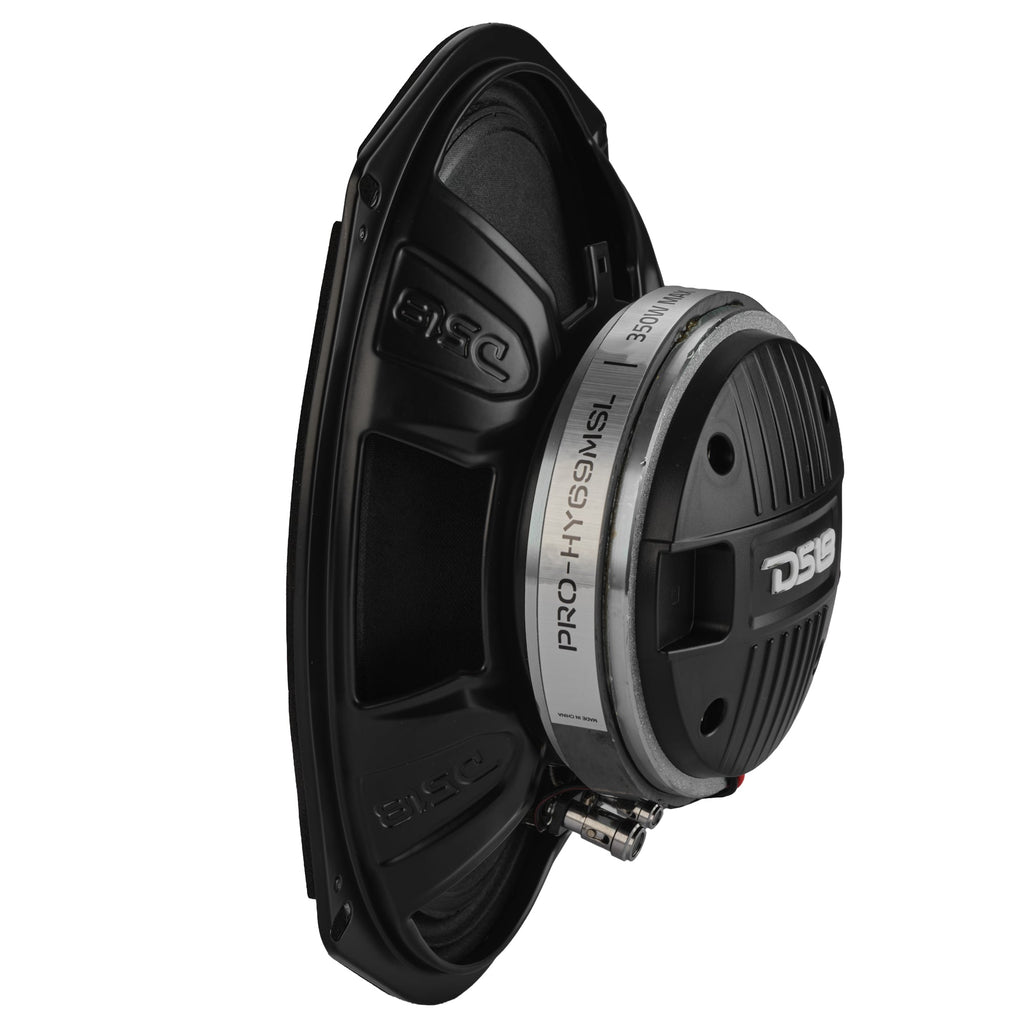 PRO 6x9” Hybrid Slim Loudspeaker with Water-Resistant Cone and Compression Driver Horn | 175W RMS 8-Ohm