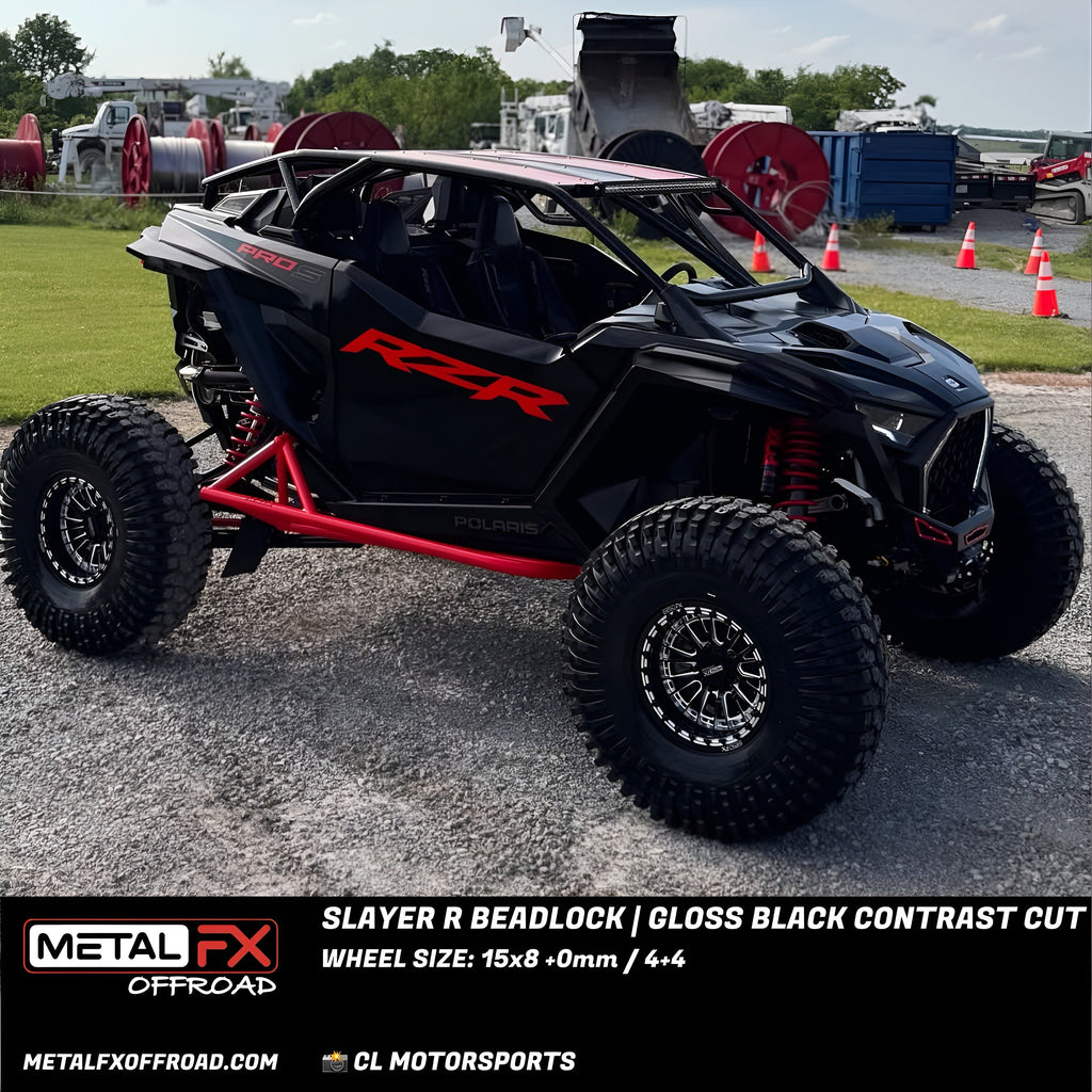 Slayer R Beadlock | Gloss Black Contrast Cut