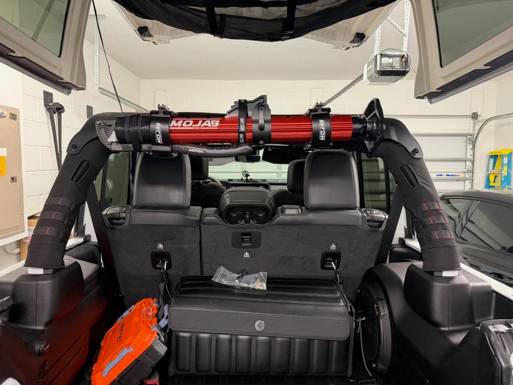 MOJAB CarbonPro Hydraulic Jack with Mounting Clamps MLH 48''